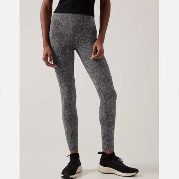 ATHLETA Delancey Textured moto Tight - S Tall - Picture 3 of 11